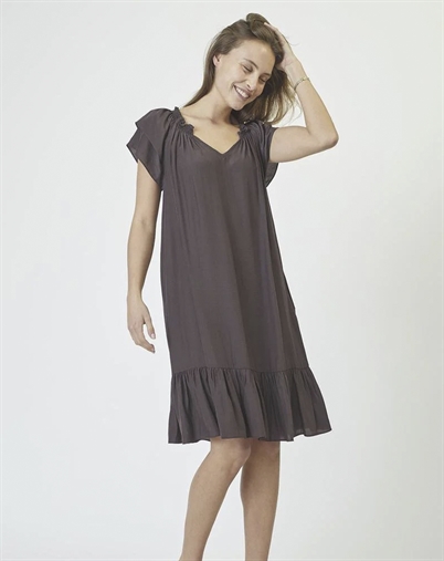 Co' Couture - Sunrise CC Crop Kleid - Mocca